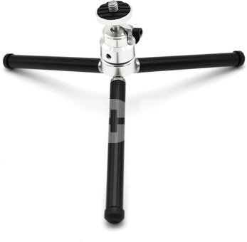 Mini tripod with cup Black