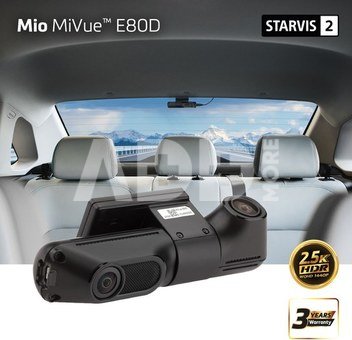 Mio MiVue E80D HDR Dual Rear Camera