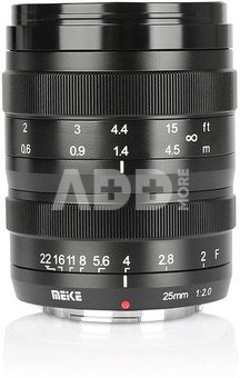 Meike MK 25mm F2.0 Fuji X vatting