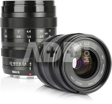Meike MK 25mm F2.0 Sony E vatting