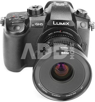 Meike MK 25mm T2.2 Micro 4/3-mount