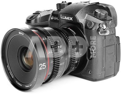 Meike MK 25mm T2.2 Micro 4/3-mount