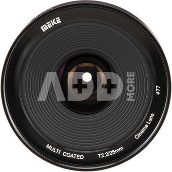 Meike MK 25mm T2.2 Sony E vatting