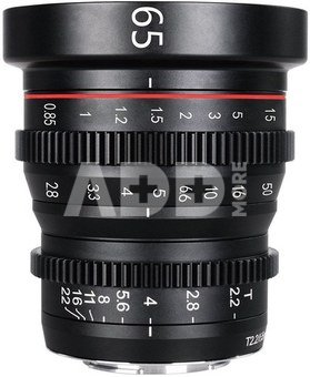 Meike MK 65mm T2.2 Micro 4/3 vatting