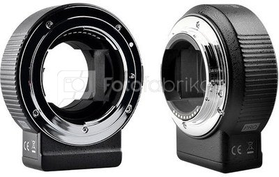 MMLITE CM-ENF-E1 PRO adapteris Nikon objektyvui į Sony