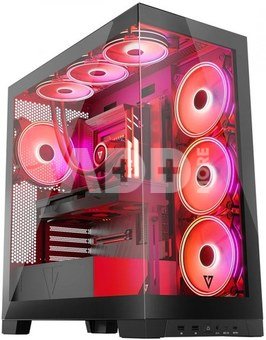MODECOM Black COMPUTER CASE SPACE ARGB