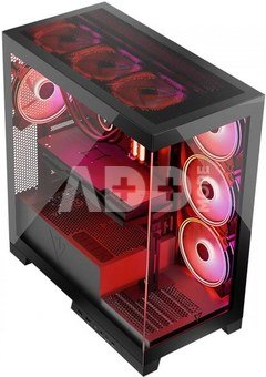 MODECOM Black COMPUTER CASE SPACE ARGB