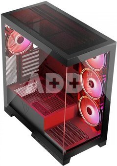 MODECOM Black COMPUTER CASE SPACE ARGB