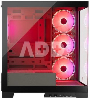 MODECOM Black COMPUTER CASE SPACE ARGB