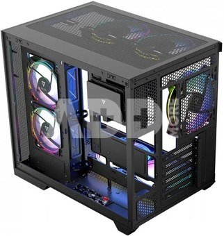MODECOM Computer case Volcano Panorama APEX ARGB 5F MIDI grey