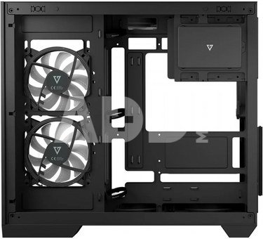 MODECOM Computer case Volcano Panorama APEX ARGB 5F MIDI grey