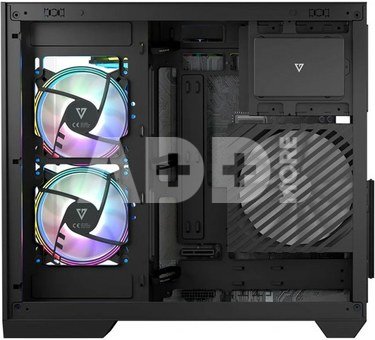 MODECOM Computer case Volcano Panorama APEX ARGB 5F MIDI grey