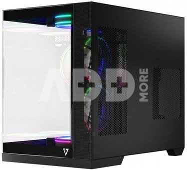 MODECOM Computer case Volcano Panorama APEX ARGB 5F MIDI grey