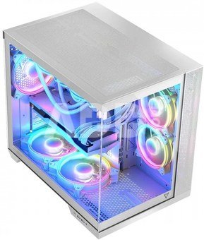 MODECOM Computer case Volcano Panorama APEX ARGB 5F MIDI white