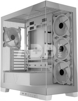 MODECOM WHITE COMPUTER CASE SPACE ARGB