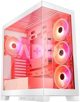 MODECOM WHITE COMPUTER CASE SPACE ARGB