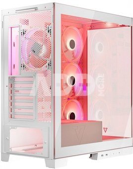 MODECOM WHITE COMPUTER CASE SPACE ARGB
