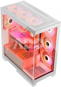 MODECOM WHITE COMPUTER CASE SPACE ARGB