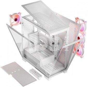MODECOM WHITE COMPUTER CASE SPACE ARGB