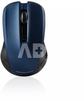 MODECOM WM9.1 BLACK AND BLUE WIRELESS OPTICAL MOUSE