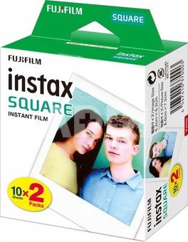 Fujifilm Fotoplokštelės Instax SQUARE 20vnt.