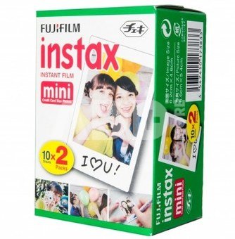 Fujifilm Fotoplokštelės Instax MINI 20 vnt.