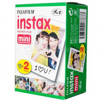 Fujifilm Fotoplokštelės Instax MINI 20vnt.