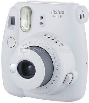 Momentinis fotoaparatas FUJIFILM Instax mini 9 (baltas) + 10 vnt. Fotoplokštelių