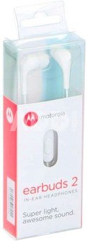Motorola headset Earbuds 2, white (SH006 WH)