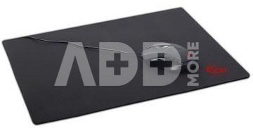 Gembird MP-GAME-M Black, Gaming mouse pad, natural rubber foam + fabric, 250x350x3 mm