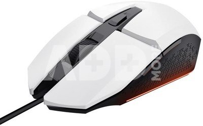 MOUSE USB OPTICAL GAMING WHITE/GXT 109W FELOX 25066 TRUST