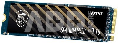MSI Dysk SPATIUM M450 1TB V1 M.2 PCIe4 3400/2400MB/s