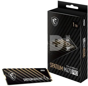 MSI Dysk SPATIUM M470 PRO 1TB M.2 PCIe4 6000/4500MB/s