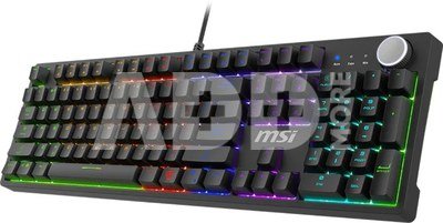 MSI FORGE GK320 RED US | Gaming keyboard | Wired | US | Mechanical RED Switches