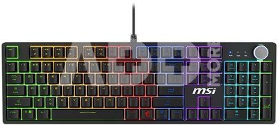 MSI FORGE GK320 RED US | Gaming keyboard | Wired | US | Mechanical RED Switches