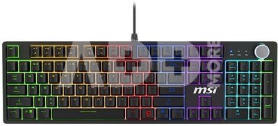 MSI FORGE GK320 RED US | Gaming keyboard | Wired | US | Mechanical RED Switches