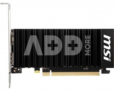 MSI  GeForce GT 1030 2GHD4 LP OC NVIDIA, 2 GB, GeForce GT 1030, DDR4, PCI Express 3.0 x16 (uses x4), HDMI ports quantity 1, Memory clock speed 2100 MHz