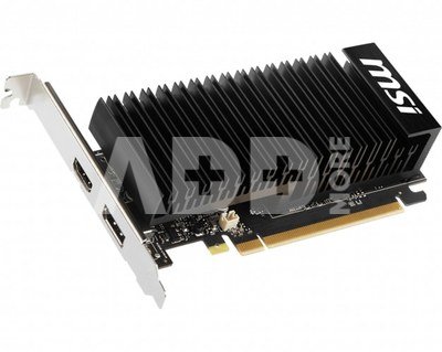 MSI  GeForce GT 1030 2GHD4 LP OC NVIDIA, 2 GB, GeForce GT 1030, DDR4, PCI Express 3.0 x16 (uses x4), HDMI ports quantity 1, Memory clock speed 2100 MHz