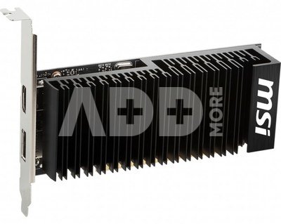 MSI  GeForce GT 1030 2GHD4 LP OC NVIDIA, 2 GB, GeForce GT 1030, DDR4, PCI Express 3.0 x16 (uses x4), HDMI ports quantity 1, Memory clock speed 2100 MHz