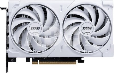 MSI GeForce RTX 5060 8G VENTUS 2X OC WHITE | NVIDIA | 8 GB | GeForce RTX 5060 | GDDR7 | HDMI ports quantity 1 | PCI Express Gen 5 x16 (uses x8)