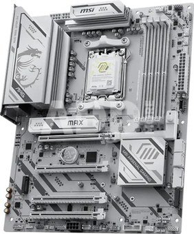 MSI MAG B850 GAMING PLUS MAX WIFI | Processor family AMD | Processor socket AM5 | DDR5 | Supported hard disk drive interfaces SATA, M.2 | Number of SATA connectors 4