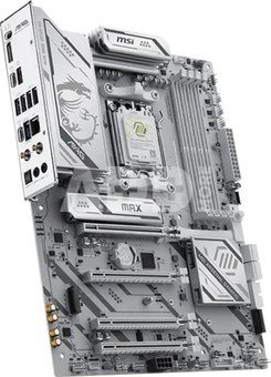 MSI MAG B850 GAMING PLUS MAX WIFI | Processor family AMD | Processor socket AM5 | DDR5 | Supported hard disk drive interfaces SATA, M.2 | Number of SATA connectors 4