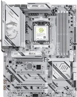 MSI MAG B850 GAMING PLUS MAX WIFI | Processor family AMD | Processor socket AM5 | DDR5 | Supported hard disk drive interfaces SATA, M.2 | Number of SATA connectors 4