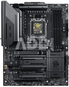 MSI MAG B850 TOMAHAWK MAX WIFI II | Processor family AMD | Processor socket AM5 | DDR5 | Supported hard disk drive interfaces SATA, M.2 | Number of SATA connectors 4
