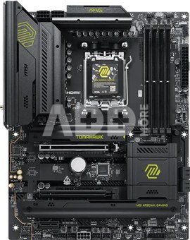 MSI MAG B850 TOMAHAWK WIFI | Processor family AMD | Processor socket AM5 | DDR5 | Supported hard disk drive interfaces SATA, M.2 | Number of SATA connectors 4