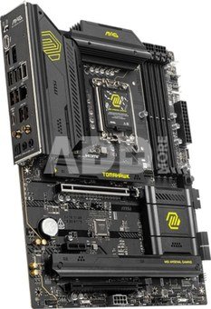 MSI MAG B860 TOMAHAWK WIFI | Processor family Intel | Processor socket LGA1851 | DDR5 | Supported hard disk drive interfaces SATA, M.2 | Number of SATA connectors 4