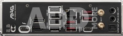 MSI MAG B860 TOMAHAWK WIFI | Processor family Intel | Processor socket LGA1851 | DDR5 | Supported hard disk drive interfaces SATA, M.2 | Number of SATA connectors 4