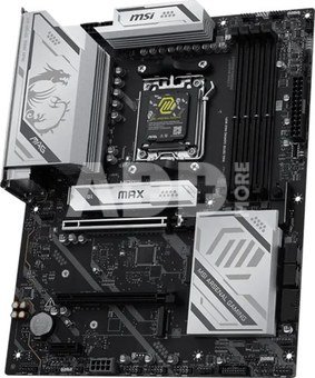MSI MAG X870E GAMING MAX WIFI | Processor family AMD | Processor socket AM5 | DDR5 | Supported hard disk drive interfaces SATA, M.2 | Number of SATA connectors 4
