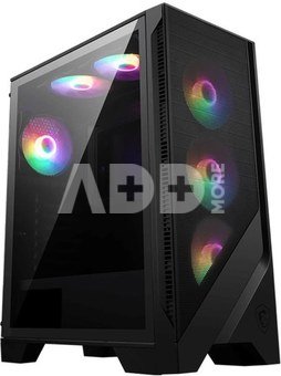 MSI PC Case MAG FORGE 120A AIRFLOW Side window Black Mid-Tower Power supply included No