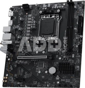 MSI PRO A620AM-G EVO WIFI | Processor family AMD | Processor socket AM5 | DDR5 | Number of SATA connectors 4 | Supported hard disk drive interfaces SATA, M.2